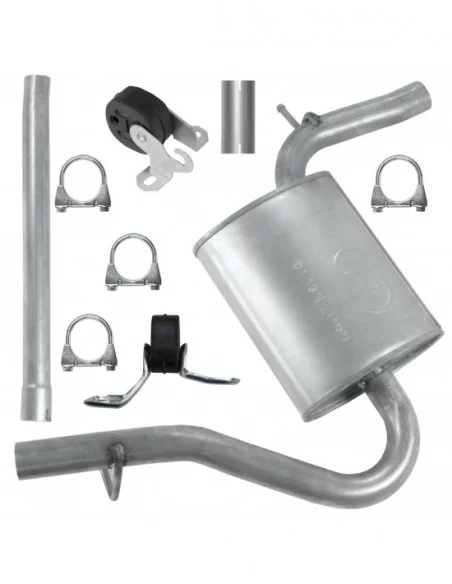 Tłumik środkowy Audi A4 B6 1.9 TDI Sedan Kombi Avant