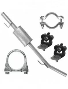 Tłumik środkowy Renault Clio II 1.4 1.6 Hatchback