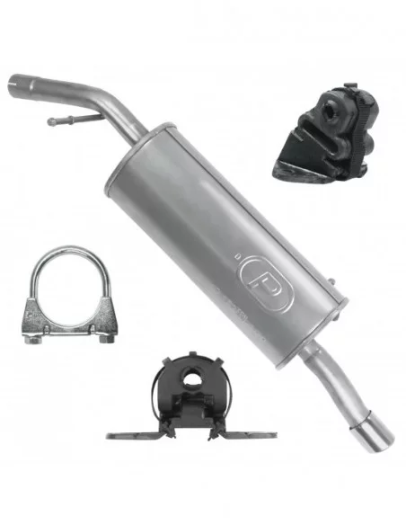 Tłumik końcowy Peugeot 207 I 1.4 1.6 Hatchback Kombi Cabrio