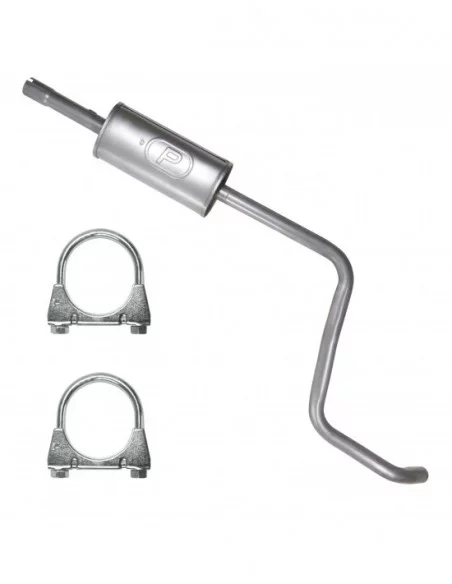 Tłumik środkowy Smart Forfour II W453 1.1 1.3 Hatchback