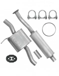 Tłumik środkowy Honda Accord VII 2.4 Sedan