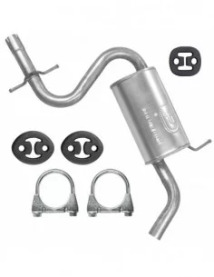 Tłumik środkowy Volkswagen Eos I 1F 1.4 TSI Cabrio