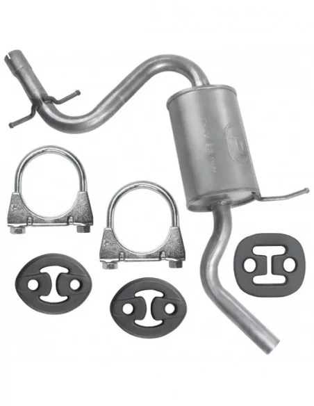 Tłumik środkowy Skoda Octavia II 1.6 FSI Hatchback Kombi