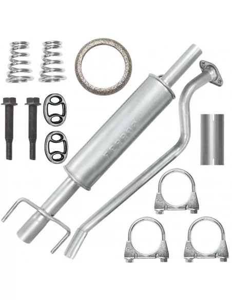 Tłumik środkowy Opel Astra G II 2 03.1998-12.2009 1.7 TD 1.7 DTI Hatchback Sedan Kombi