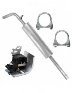 Tłumik środkowy Renault Megane II 1.6 Hatchback Coupe Kombi Cabrio