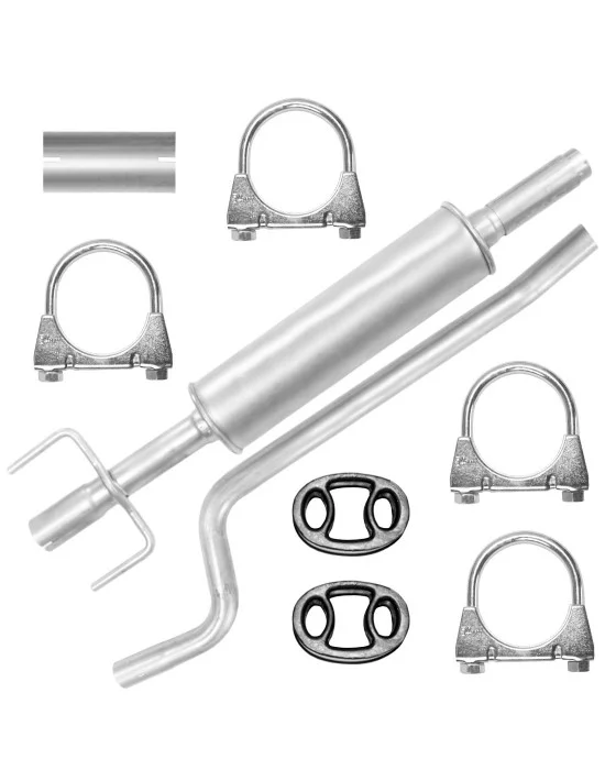 Tłumik środkowy Opel Astra G II 2 03.1998-12.2009 1.2 Hatchback Sedan Kombi