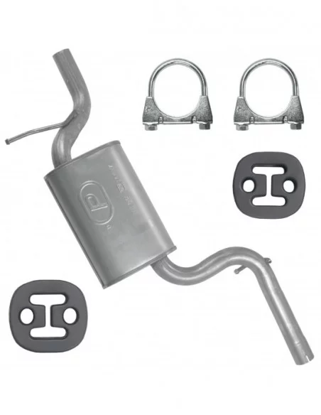 Tłumik środkowy Volkswagen Passat B7 1.8 TSI Sedan Kombi