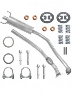 Tłumik środkowy Toyota Corolla IX E12 1.4 D-4D Hatchback Sedan Kombi