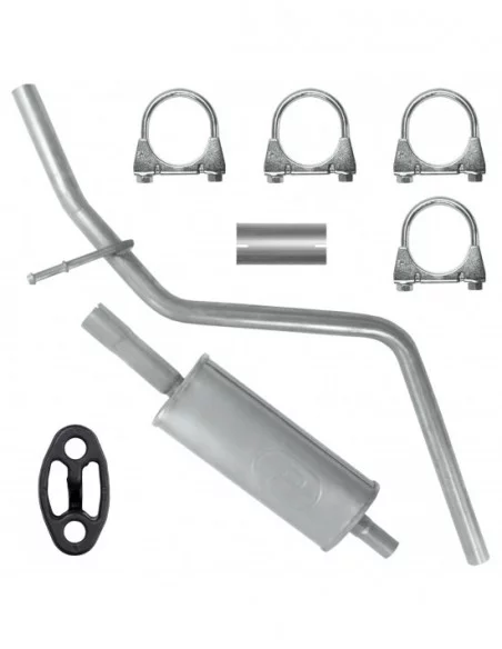 Tłumik środkowy Dacia Logan II 1.2 Sedan