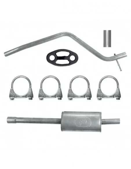 Tłumik środkowy Dacia Logan I 1.4 1.6 Sedan