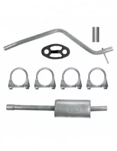 Tłumik środkowy Renault Logan I 1.4 1.6 Sedan