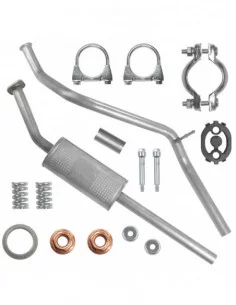 Tłumik środkowy Citroen C4 I 1.6 Hatchback Coupe