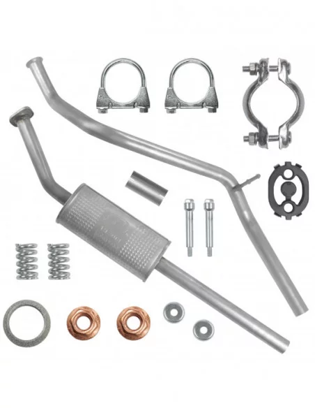 Tłumik środkowy Peugeot 307 I 1.6 Hatchback Kombi Cabrio