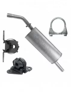 Tłumik końcowy Citroen C3 II 1.4 1.6 Hatchback