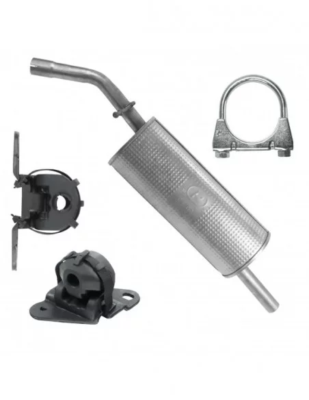 Tłumik końcowy Citroen C3 II 1.4 1.6 Hatchback