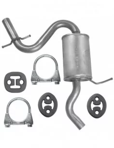 Tłumik środkowy Skoda Octavia II 1.4 TSI Hatchback Kombi