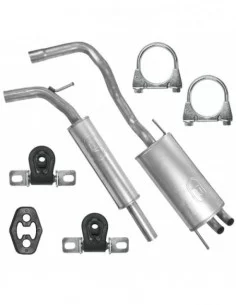 Zestaw tłumików Volkswagen Polo III 1.4 TDI 1.7 SDI 1.9 SDI Hatchback