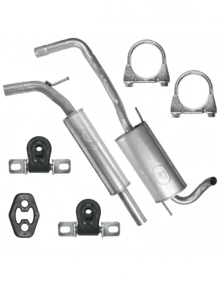 Zestaw tłumików Volkswagen Polo III 1.9 SDI Hatchback