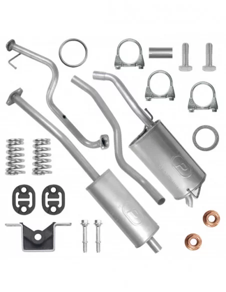 Zestaw tłumików Nissan Micra III K12 1.2 1.4 Hatchback