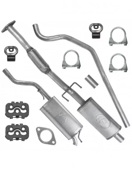 Zestaw tłumików Fiat Grande Punto I 1.4 Hatchback