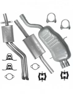 Zestaw tłumików BMW Seria 3 E46 2.0 2.5 2.8 Sedan Kombi Touring Coupe