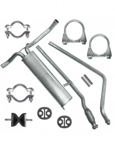 Zestaw tłumików Peugeot 107 I 1.4 HDI Hatchback