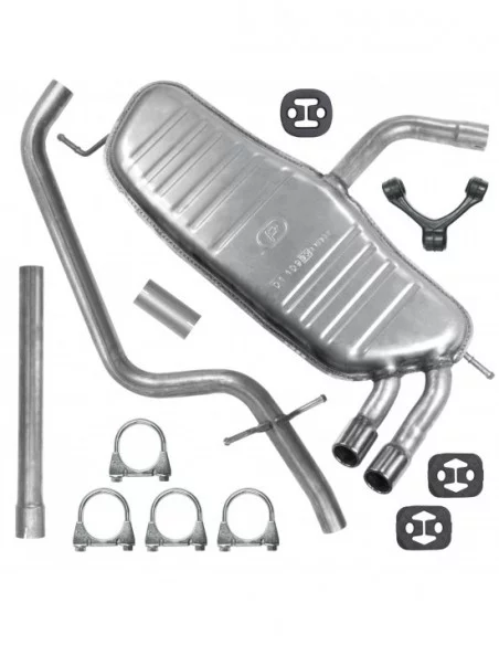 Zestaw tłumików Audi A3 8P 1.9 TDI Hatchback