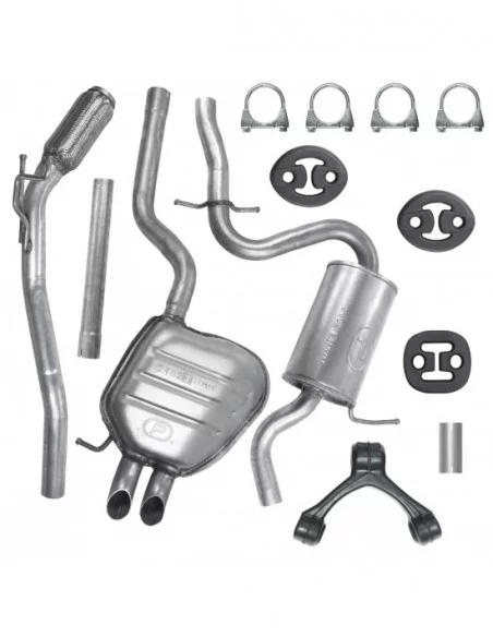 Zestaw tłumików Skoda Octavia II 2.0 TDI Sedan Kombi
