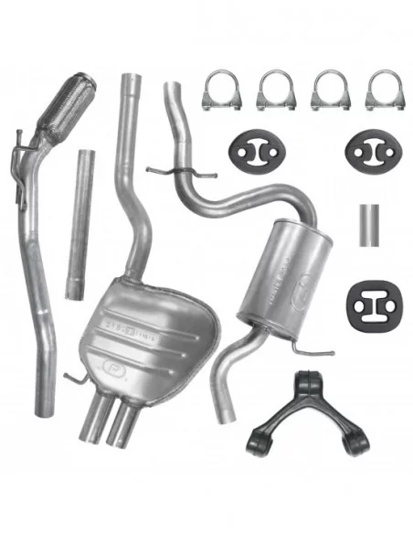 Zestaw tłumików Skoda Octavia II 2.0 TDI Sedan Kombi
