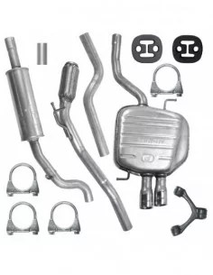 Zestaw tłumików Volkswagen Passat B6 1.9 TDI 2.0 TDI Sedan Kombi