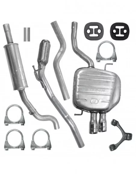 Zestaw tłumików Volkswagen Passat B6 1.9 TDI 2.0 TDI Sedan Kombi