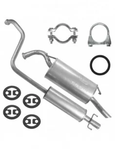 Zestaw tłumików Toyota Yaris Verso I P2 1.3 1.5 Van