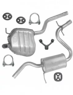 Zestaw tłumików Skoda Octavia II 1.6 FSI Hatchback Kombi