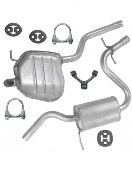 Zestaw tłumików Volkswagen Jetta III 1.6 FSI Sedan