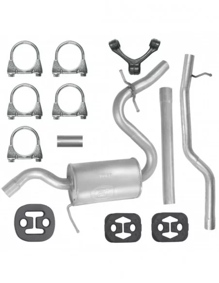 Zestaw tłumików Skoda Octavia II 1.6 TDI 2.0 TDI Sedan Kombi