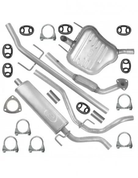 Zestaw tłumików Opel Vectra C 1.6 1.8 Sedan