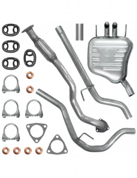 Zestaw tłumików Saab 9-3 II 1.9 TID 1.9 TTID 1.9 TID Sedan Cabrio Kombi