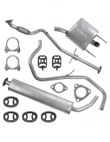 Zestaw tłumików Opel Insignia A 1.6 1.8 Sedan Kombi Caravan