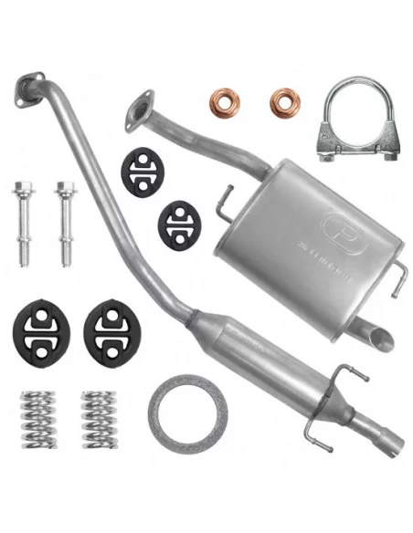 Zestaw tłumików Toyota Corolla IX E12 1.4 1.6 Hatchback