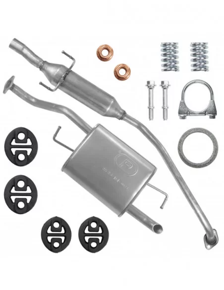 Zestaw tłumików Toyota Corolla IX E12 1.4 1.6 Sedan Kombi