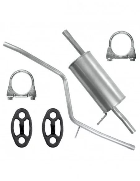 Zestaw tłumików Dacia Logan I 1.5 DCI Sedan