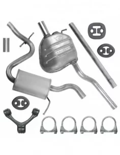 Zestaw tłumików Skoda Octavia II 1.6 Sedan Kombi