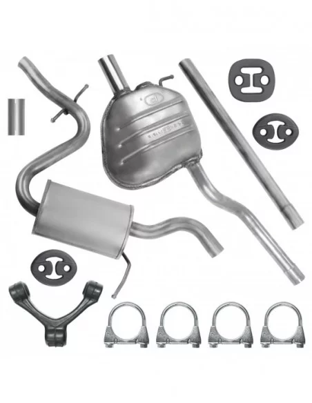 Zestaw tłumików Skoda Octavia II 1.6 Sedan Kombi