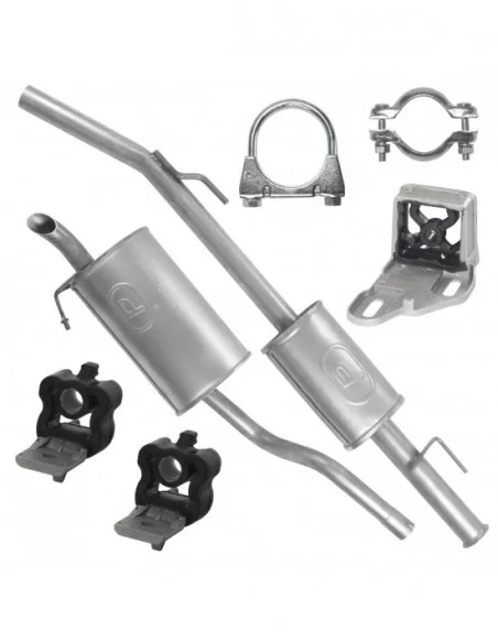 Zestaw tłumików Renault Clio II 1.6 Hatchback