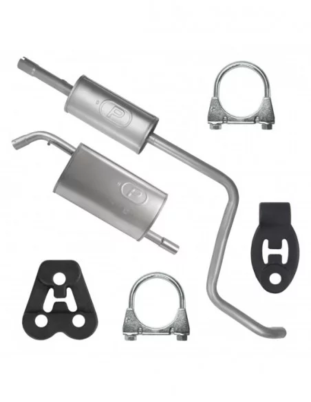 Zestaw tłumików Mitsubishi Colt VI Z30 1.1 1.3 Hatchback - ADAMOT.pl