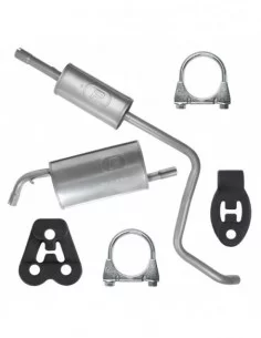 Zestaw tłumików Mitsubishi Colt VI Z30 1.1 1.3 Hatchback