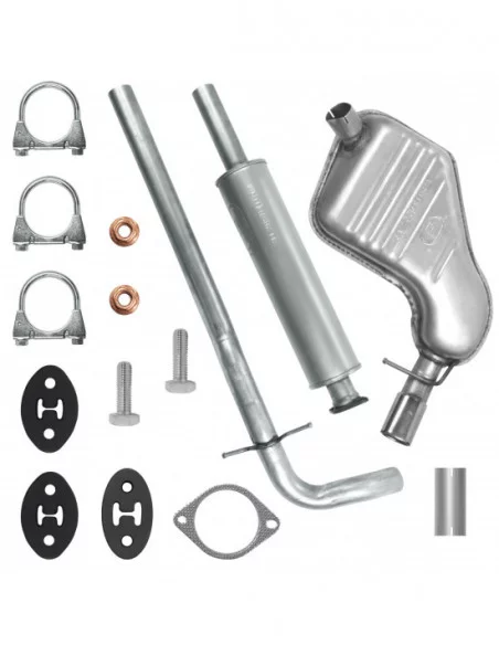 Zestaw tłumików Volvo S60 I 2.0 2.4 T 2.4 D Sedan