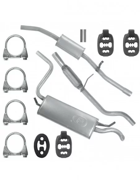 Zestaw tłumików Fiat Seicento I 1.1 Hatchback