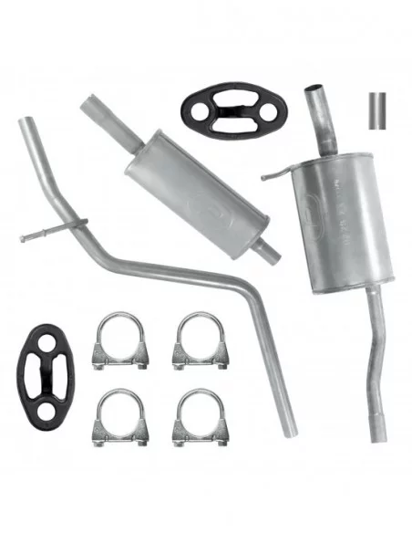 Zestaw tłumików Dacia Logan II 1.2 Sedan