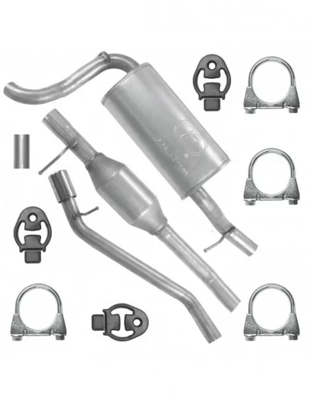 Zestaw tłumików Mazda 3 I BK 2.0 Hatchback